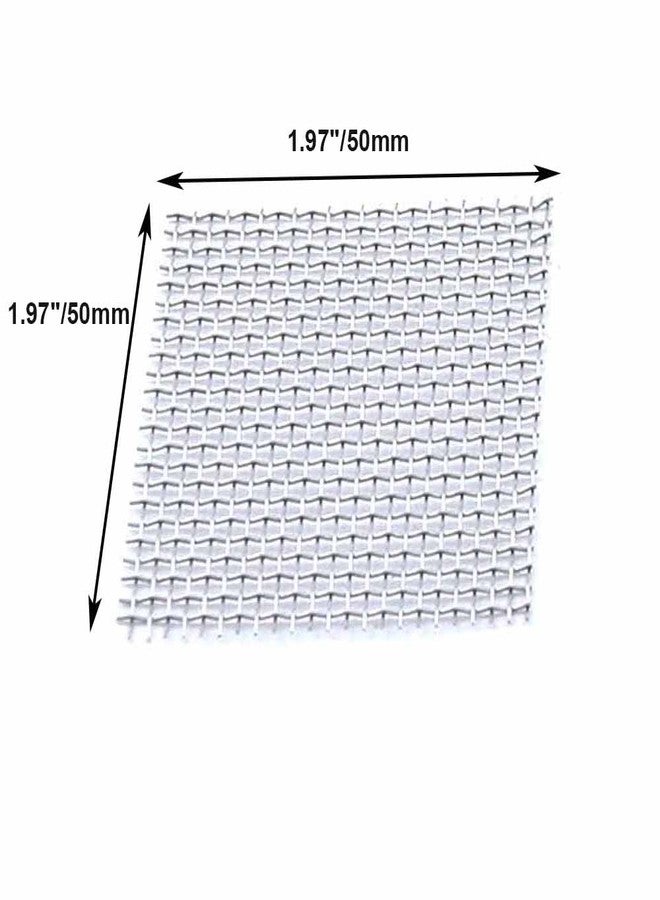 Woogim 20PCS Stainless Steel Aquatic Moss Wall Aquarium Fish Tank Wire Mesh Pad Moss Net 1.97"×1.97" - Image 2